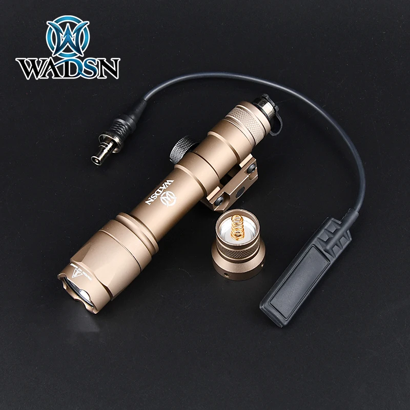 Imagem -04 - Wadsn M600c Tático Scout Luz sf M600 Lanterna 600lm Tocha com Interruptor Remoto da Cauda Arme Caça ao ar Livre Campo