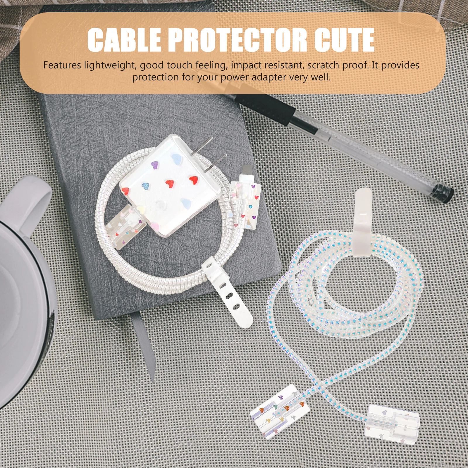 

1Set Power Adapter Protector Cover Lightweight Scratch Proof Impact Resistant Portable Decorative Case for 14 20W