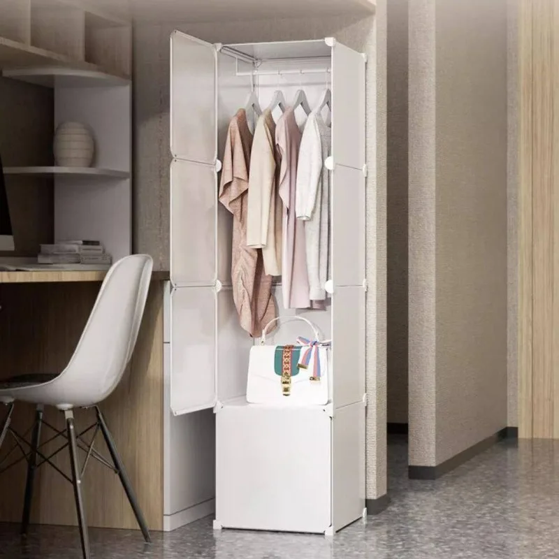 *-*Modern Display Wardrobe Open Cabinet Storage Organizer Bedroom Clothes Wardrobe Partitions  Lounge Suite Furniture