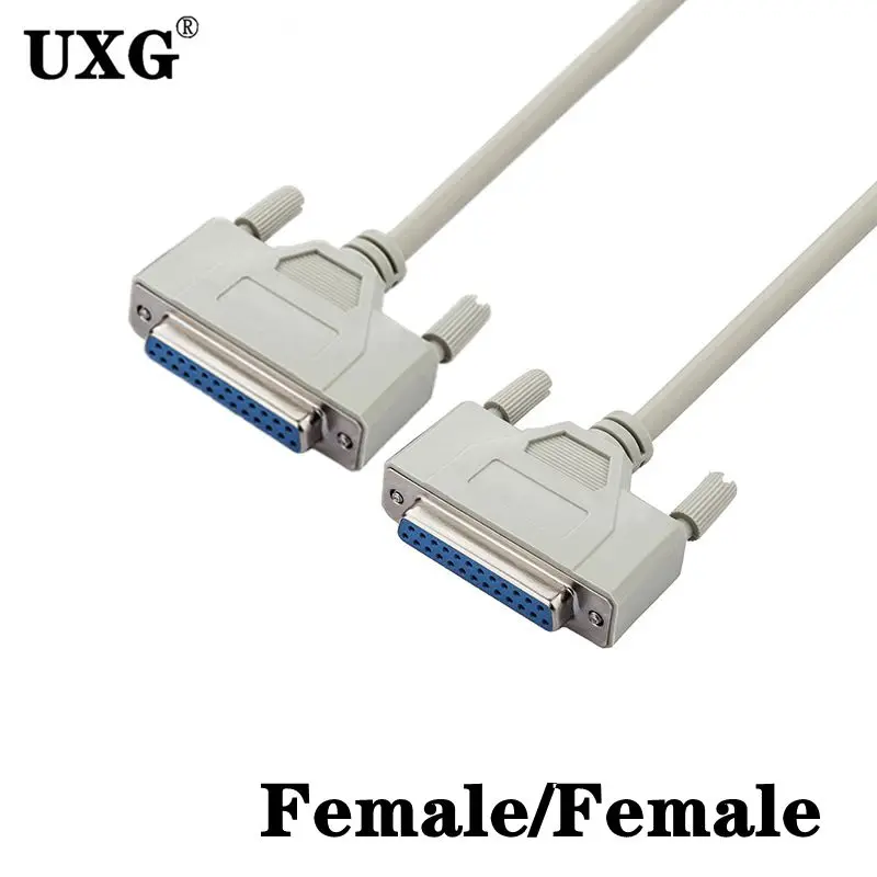 Printer Kabel DB25 Man-vrouw 25 Pin Extension Lijn Parallelle Poort Computer 1.5M 3M 5 M 10M Kabel
