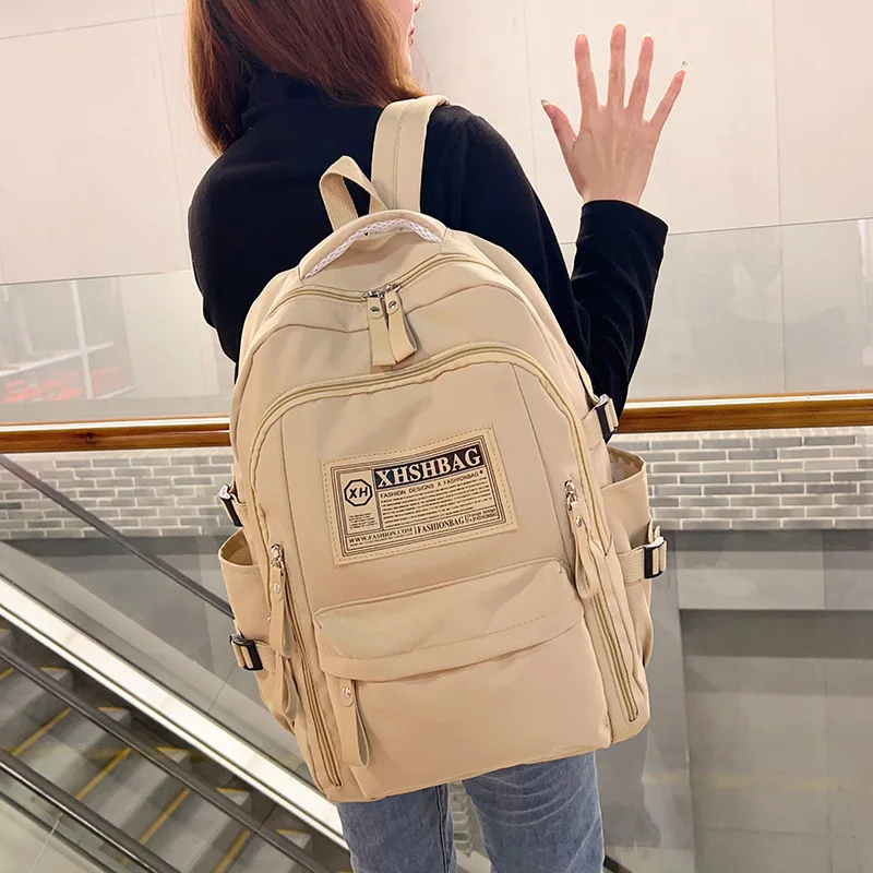 

Рюкзак унисекс, нейлоновая сумка, дорожная повседневная школьная сумка, рюкзак для ежедневных поездок на работу, студенческая сумка для кампуса, школьная сумка