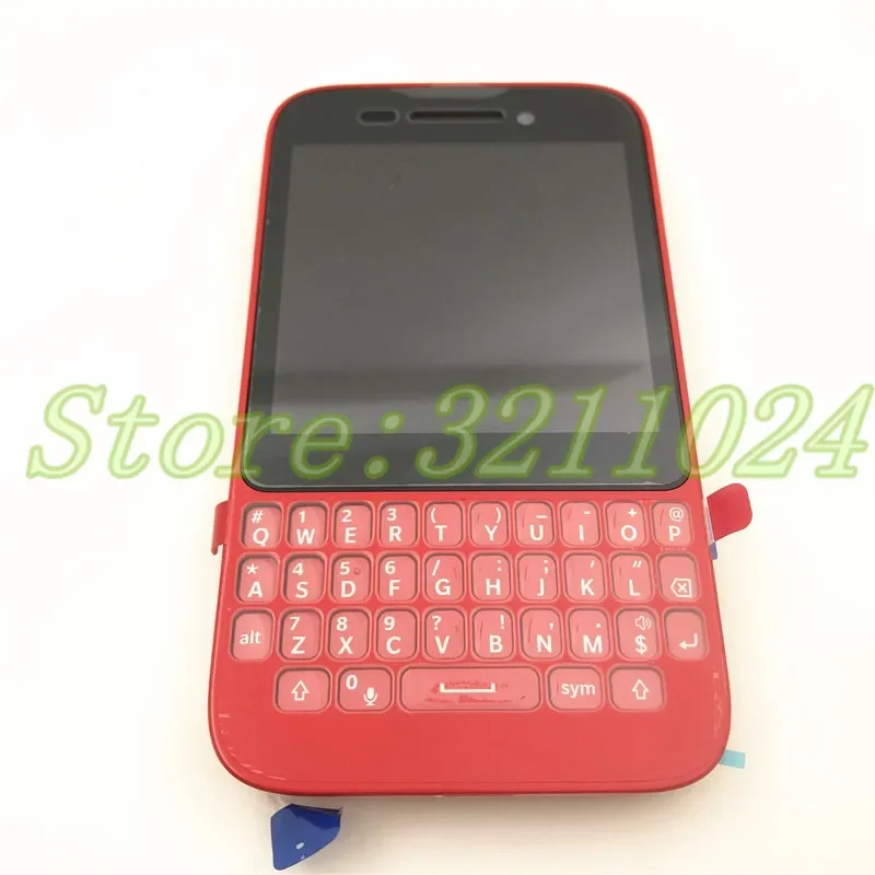 Full Housing New For BlackBerry Q5 New LCD Display Touch Screen Digitizer+Bezel Frame+Keyboard+Battery Door Cover