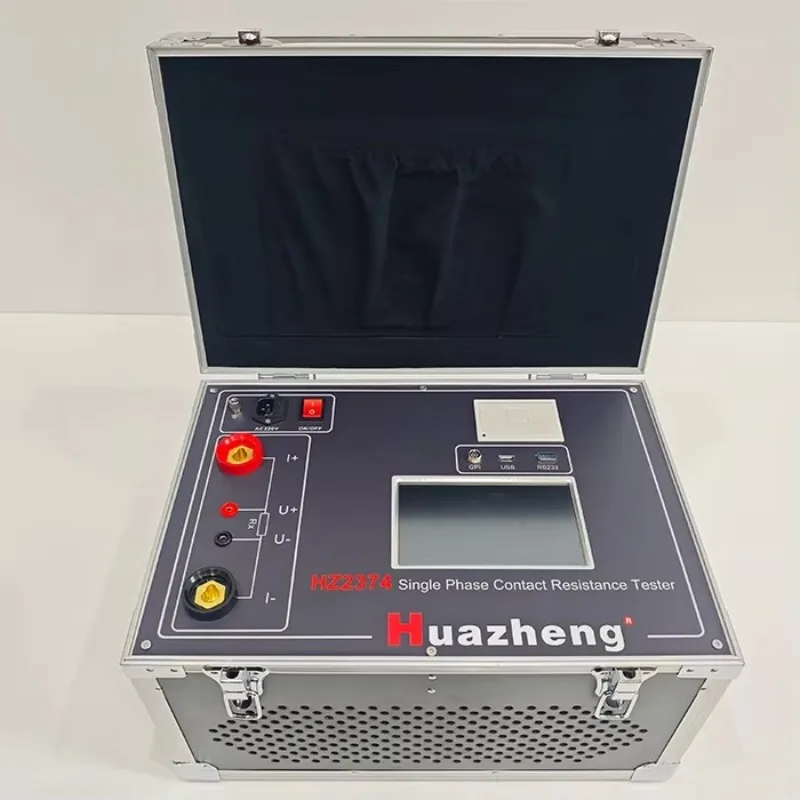 Single-Phase Intelligent Loop Resistance Tester High Accuracy 400A Contact Resistance Tester