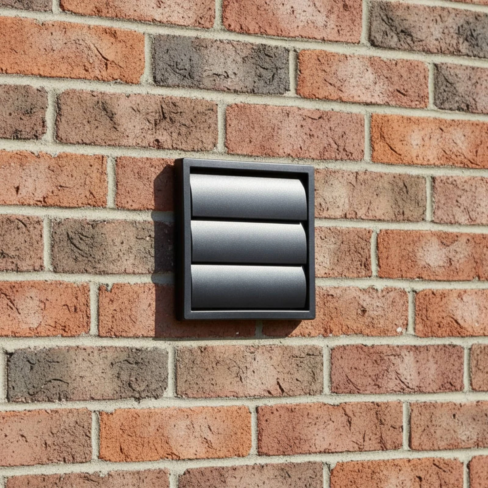 Through-Wall Exhaust Ventilation Kit with Louvered Cover Easy to Install 4-Inch Through-Wall Dryer Vent Kit Long-Lasting