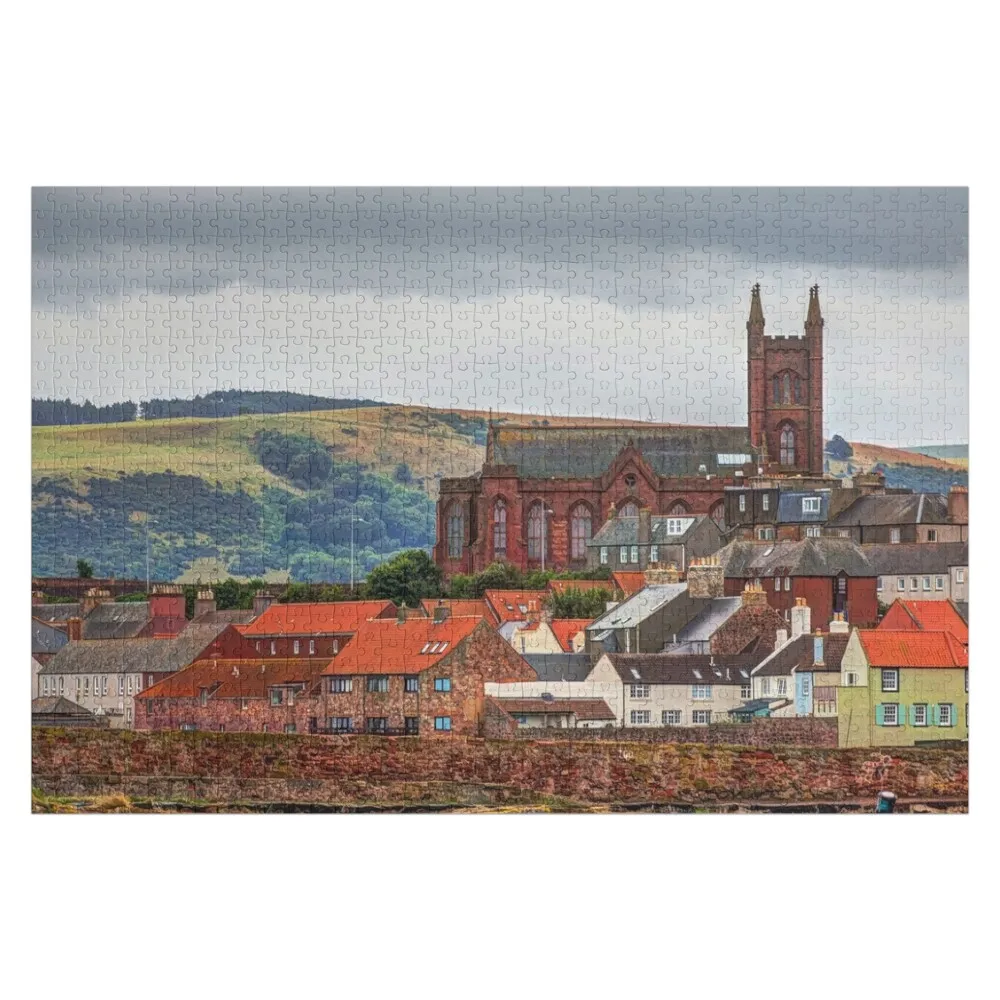 

Dunbar, Scotland Jigsaw Puzzle Personalized Baby Toy Custom Wood Customizeds For Kids Baby Toy Puzzle