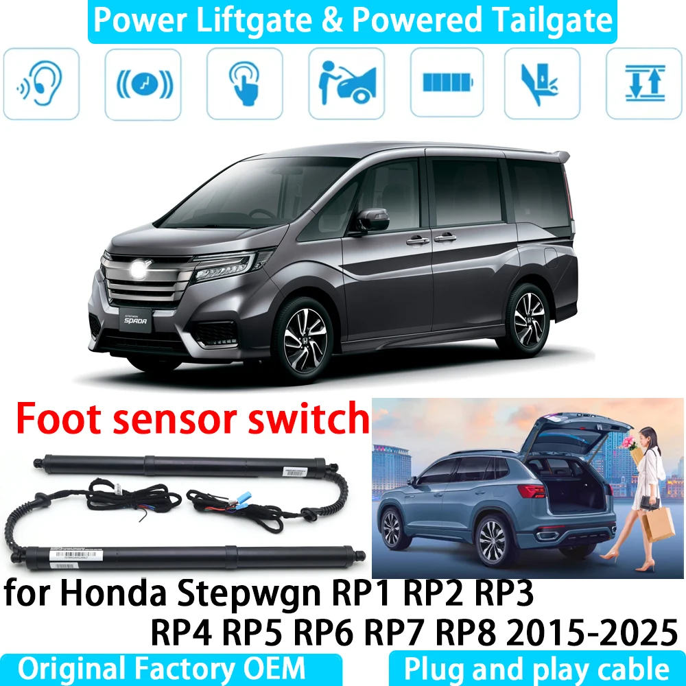 

for Honda Stepwgn RP1 RP2 RP3 RP4 RP5 RP6 RP7 RP8 2015-2025 Automatic Electric Power Liftgate Powered Tailgate Strut Tail Gate