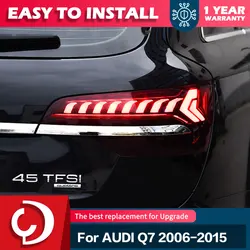 Car Styling Tail Lamp for Audi Q7 Tail Lights 2006-2015 Q7 LED Tail Light DRL Brake Reverse Stop Lamp Automotive Accessories