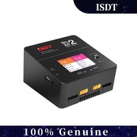 ISDT D2 200W 24A AC Dual Channel Output Smart Battery Balance Charger For RC Car Airplane Helicopter 2-6S Lipo LiHv LiFe