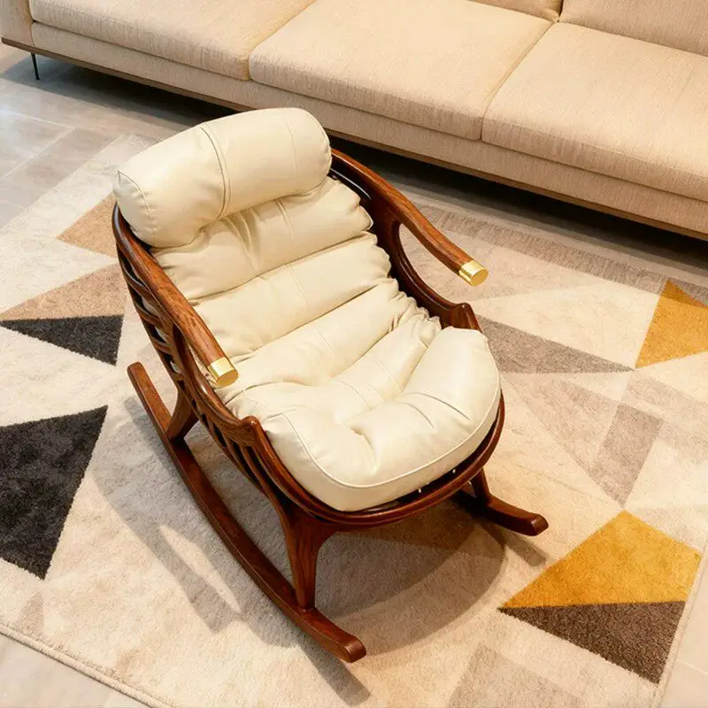 LMM rocking chair, Song's aesthetic simple creative design sense leisure chair furniture