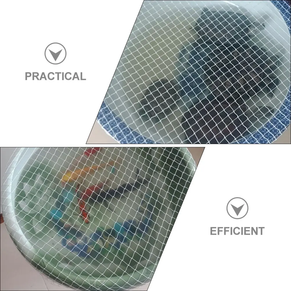 

30x45Cm Anti-Jumping Mesh Net Cover For Fish Tank Durable Protective Screen Net Hail Netting For Garden Aquarium Accessories