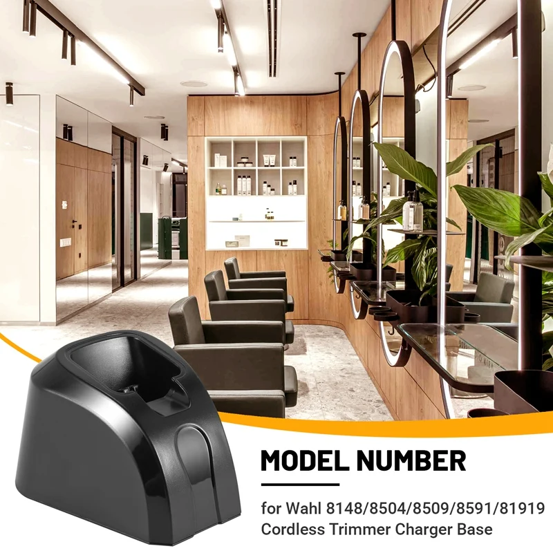 Professioneller Friseur-Haarschneider-Ladeständer für 8148/8504/8509/8591/81919 Akku-Trimmer-Ladegerät Base-A09G
