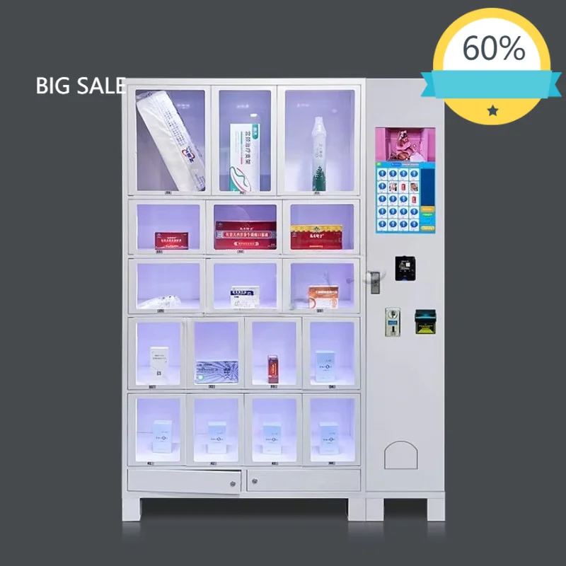 FOODLINE Customized Online Independent Lock Control System Vending Machine 20 30 Cells Smart Locker Vending Machine for Europe