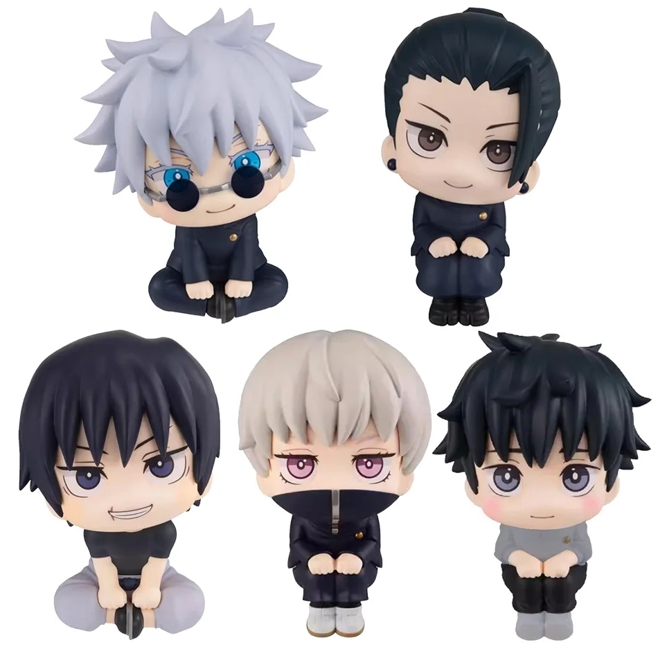 Set de Figuras de Anime JJK de 10 cm: Gojo Satoru, Geto Suguru, Inumaki Toge, Fushiguro Megumi, Toji Okkotsu, Yuta, Itadori Yuuji, Ryomen Sukuna