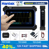 Hantek TO1254D 4 Channels Touch Screen Digital Oscilloscope Portable USB Oscilloscopes + Signal Source +Multimeter Tester