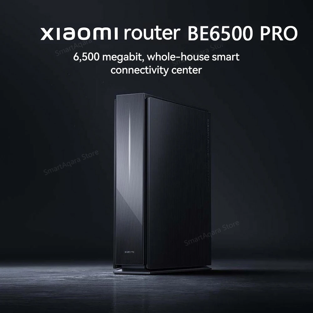 Xiaomi Router BE6500 Pro 2.4/5GHz Dual Band Qualcomm 4-core Processor 1GB Memory Ethernet Port Dual WAN LAN Signal Amplifier