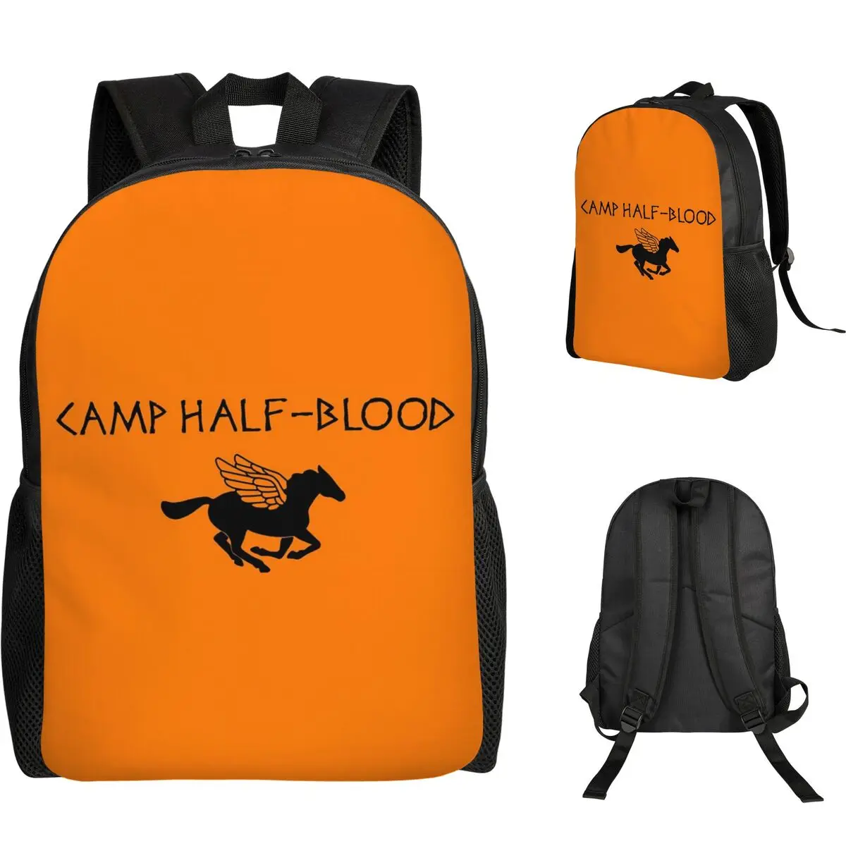 

Рюкзак Camp Half-Blood - Перси Джексон для школьников, мальчиков и девочек, сумка для книг, школьная сумка, сумка для ноутбука, наплечная сумка