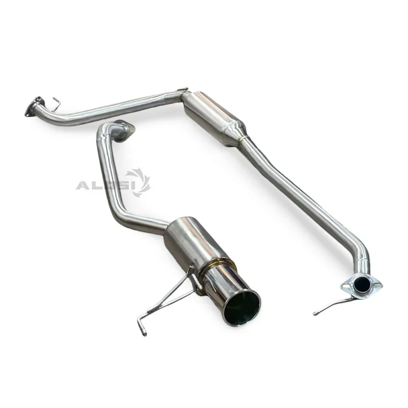 High-flow sports exhaust catback CITY FIT ARIA 1.5 2008-2013 SS304 JDM car model sound modification