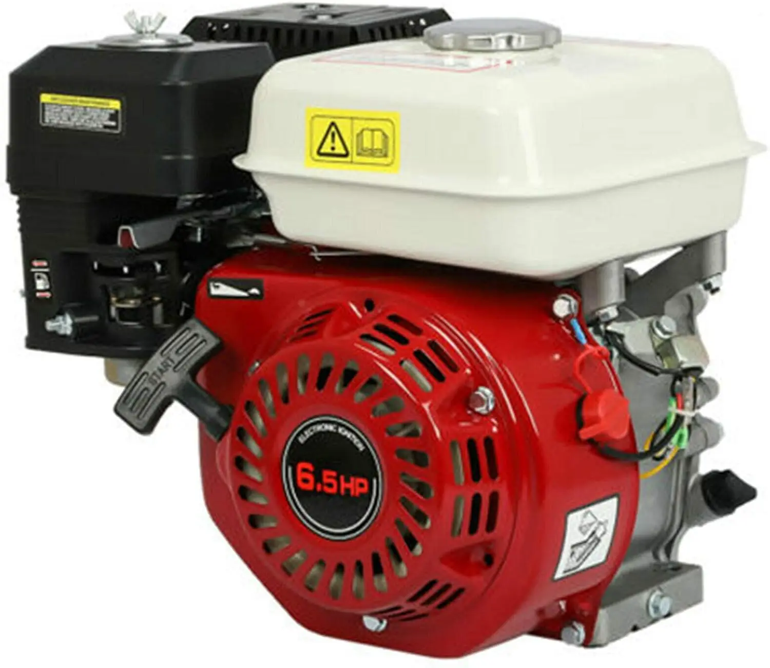 4 Stroke Gasoline Engine OHV Air Cooled Pull Start Motor, 160CC Gas Engine Motor for H-o-n-d-a GX160