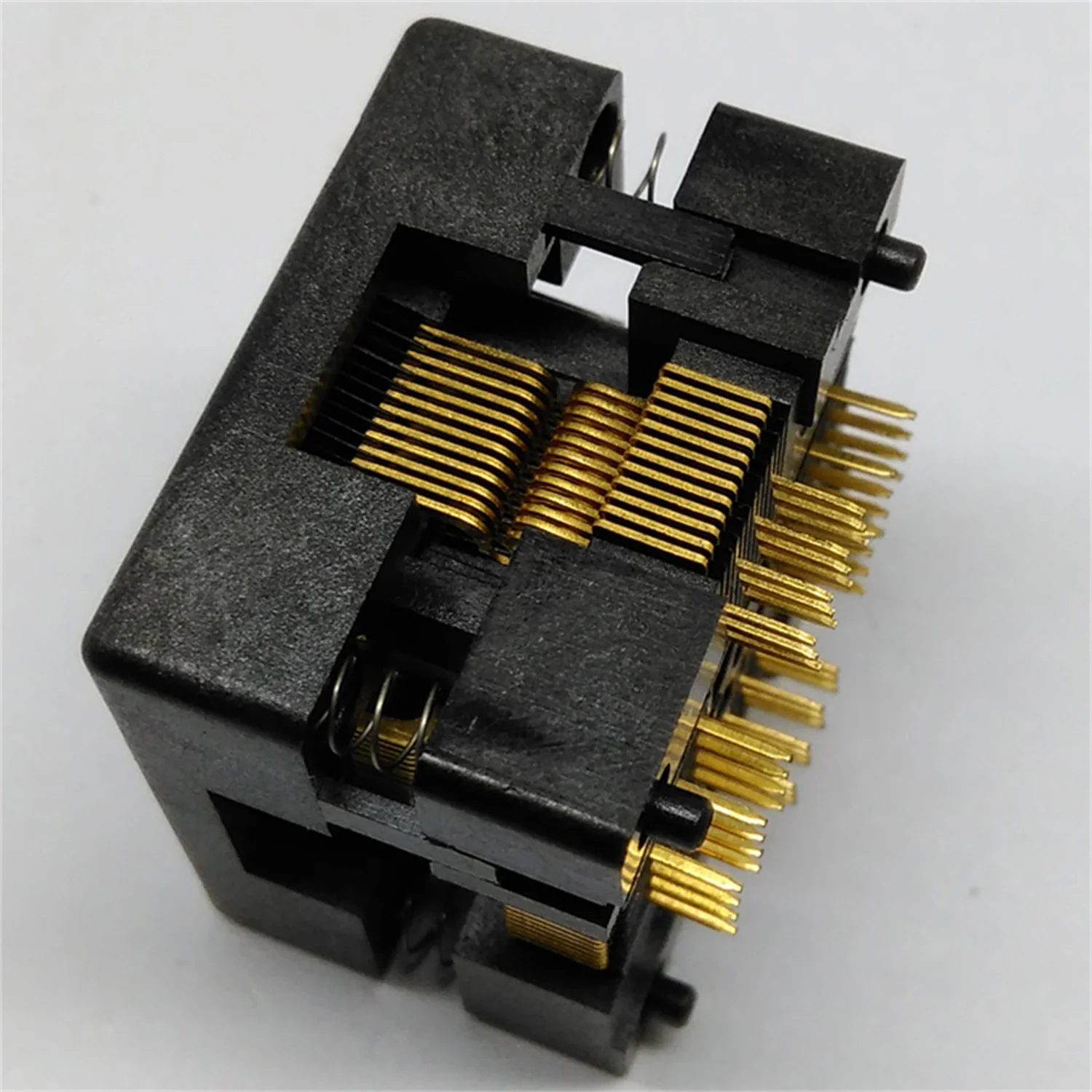 Imagem -02 - Passo Superior Aberto 0.5 mm Programador Soquete Fpq480.5-06 Teste Flash Adaptador de Conversão Bloco Qfp48 Tqfp48 Lqfp48