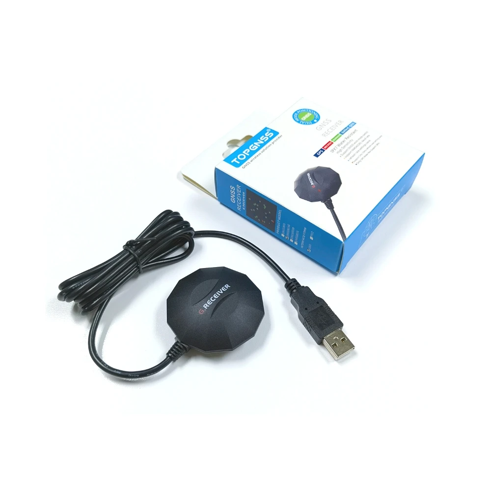 New USB GPS GLONASS receiver  GNSS receiver module antenna, replace bu-353s4, BU353S4,0183NMEA USB protocol