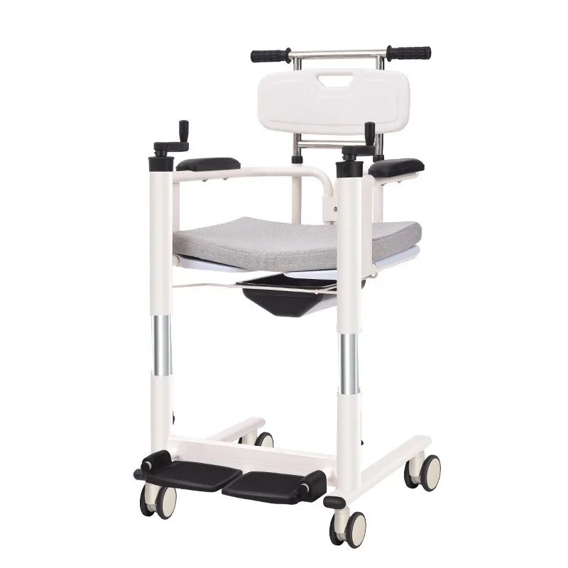

2026 Stainless Steel Portable Multifunctional Adjustable Easy Shift Transfer Chair Sanatorium Electric Lift Shifter