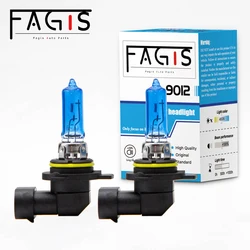 Fagis 2 PCS US Brand 9012 Hir2 12V 55W Blue Super White Car Lights Halogen Bulbs Auto Headlight Car Head Lamps