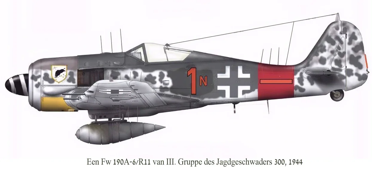 

Luftwaffe JG 300 Fw 190A-6/R11 All Weather and Night Fighter T-Shirt New 100% Cotton Short Sleeve O-Neck T-shirt Casual Mens Top