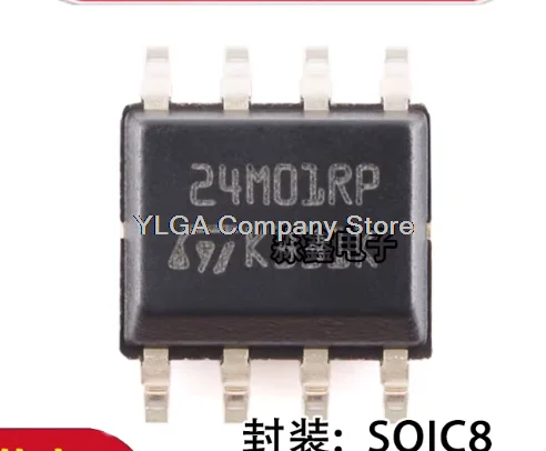 Brand new original M24M01-RMN6TP SOIC-8 silk screen 24M01RP chip EEPROM memory     20PCS -1lot
