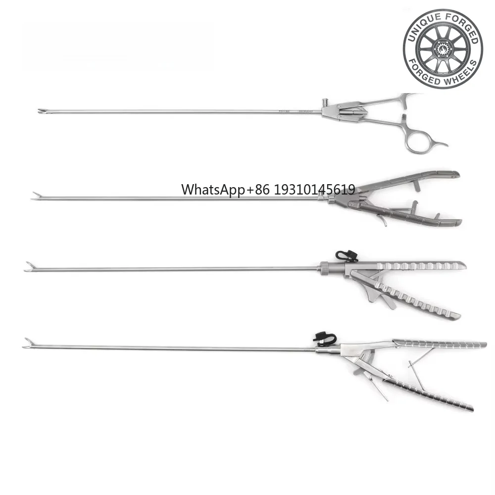 26 style  Laparoscopic Instruments 5mm*330mm Laparoscopic Needle Holder Gun/Heavy/O/A Type Titanium Pistol Shaped Handle