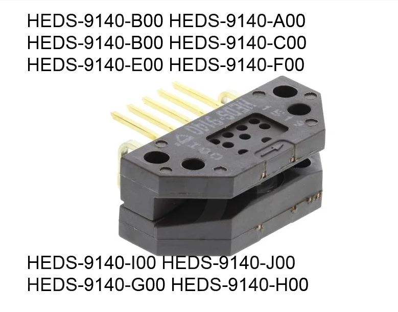 1pcs/LOT HEDS-9140 HEDS-9140-B00 A00 B00 C00 E00 F00 I00 J00 G00 H00 Optical encoder 1000 line ABZ phase New original parts