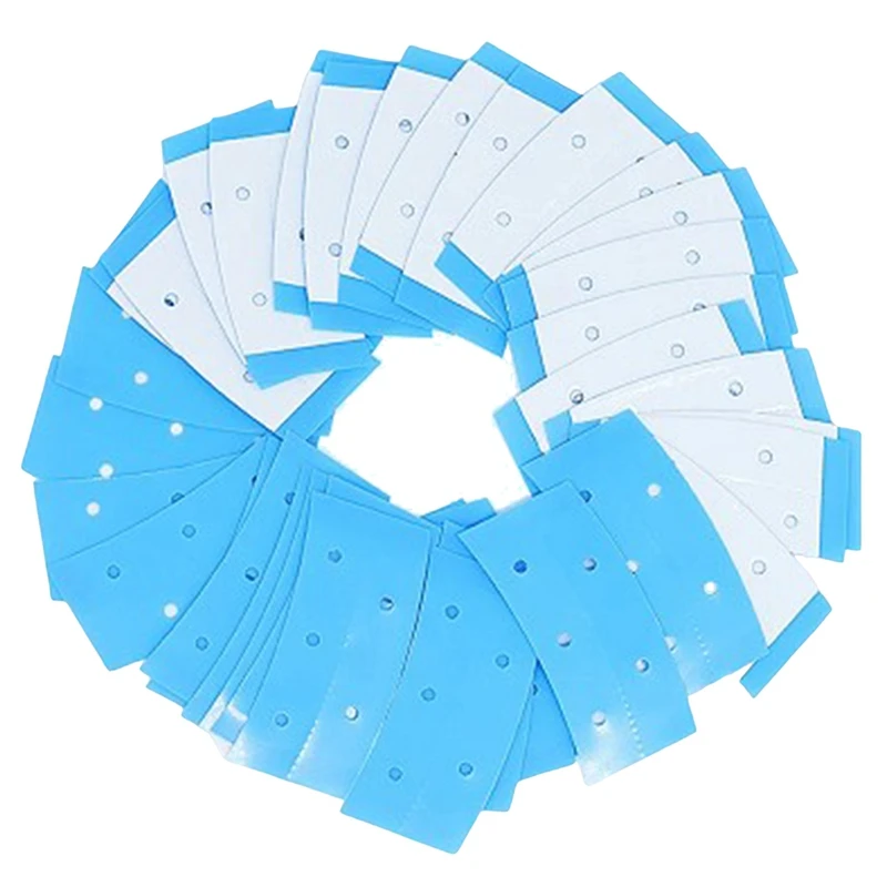 36 PCS Wig Tape Strips Waterproof Double-Sided Wig Tape As Shown For Lace Wig Blue Adhesive Tape For Wigs Hair Extension Toupees