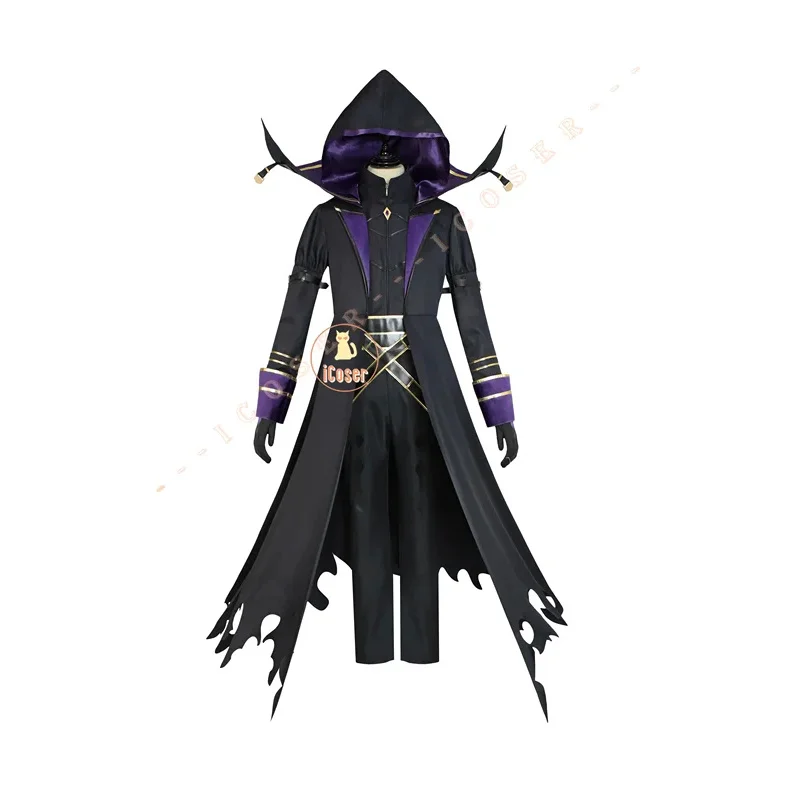 Kagenou Cid Cosplay Costume Wig Anime The Eminence In Shadow Uniform Cloak Shadow Garden Minoru Kagenou Halloween Party Men Boys