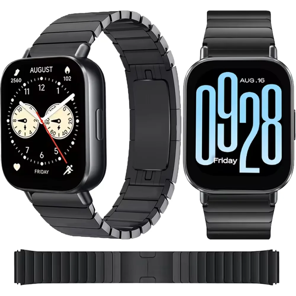 

Stainless Steel Strap for Redmi Watch 5 Active Replaceable Metal Bracelet Wristband for Redmi Watch 5 Lite Correa Accessory Belt