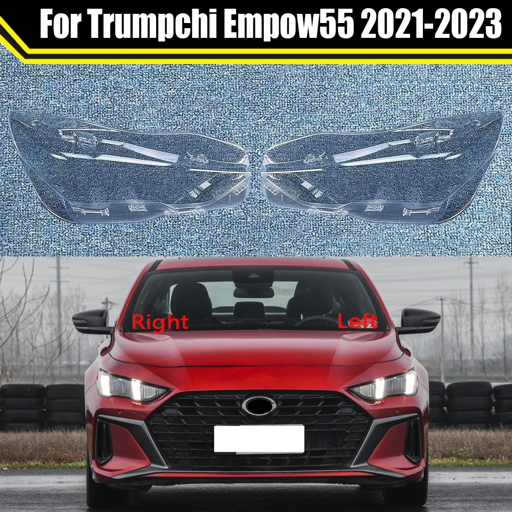 

For Trumpchi Empow55 2021 2022 2023 Car Front Headlight Lens Cover Headlamp Lampshade Lampcover Head Lamp Light Shell