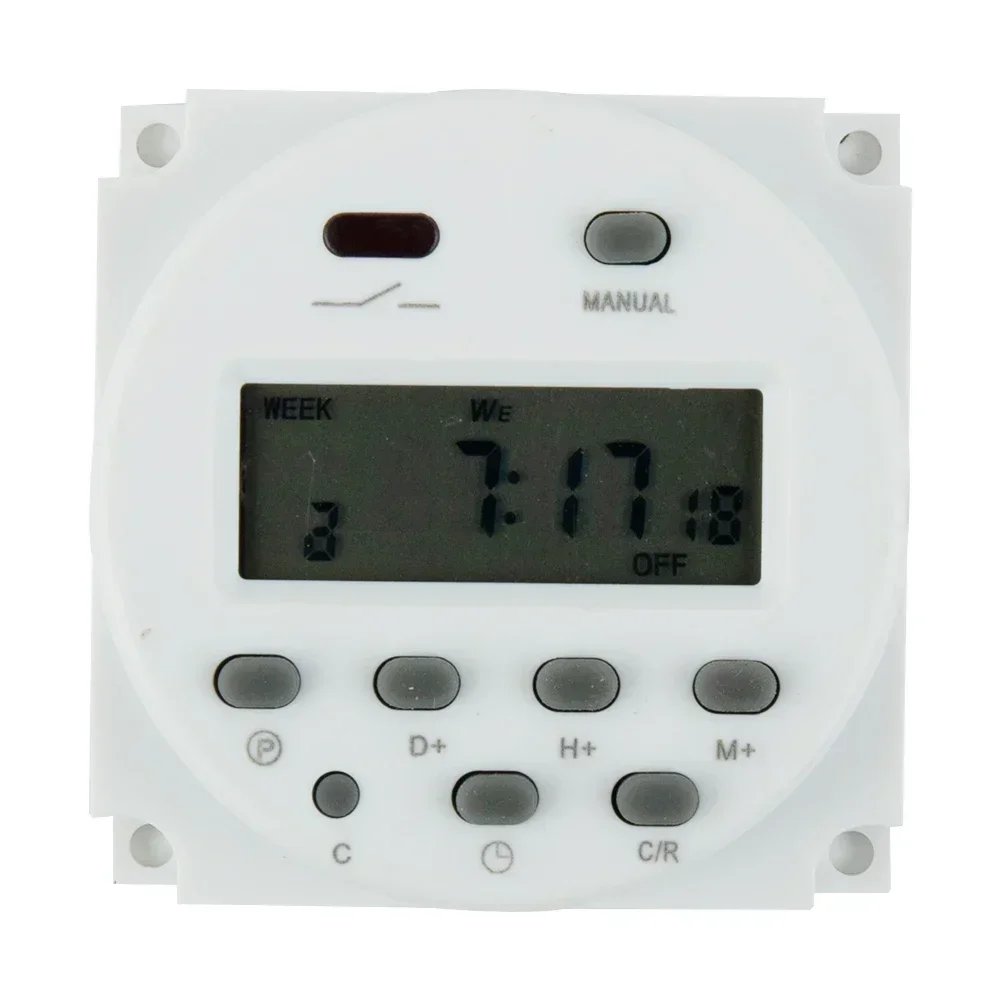 Timer Sports Timer Kitchen Timer Digital Timers Kitchen Tools Gadgets DC/AC 12V 16A LCD Display Programmable Timer Switch