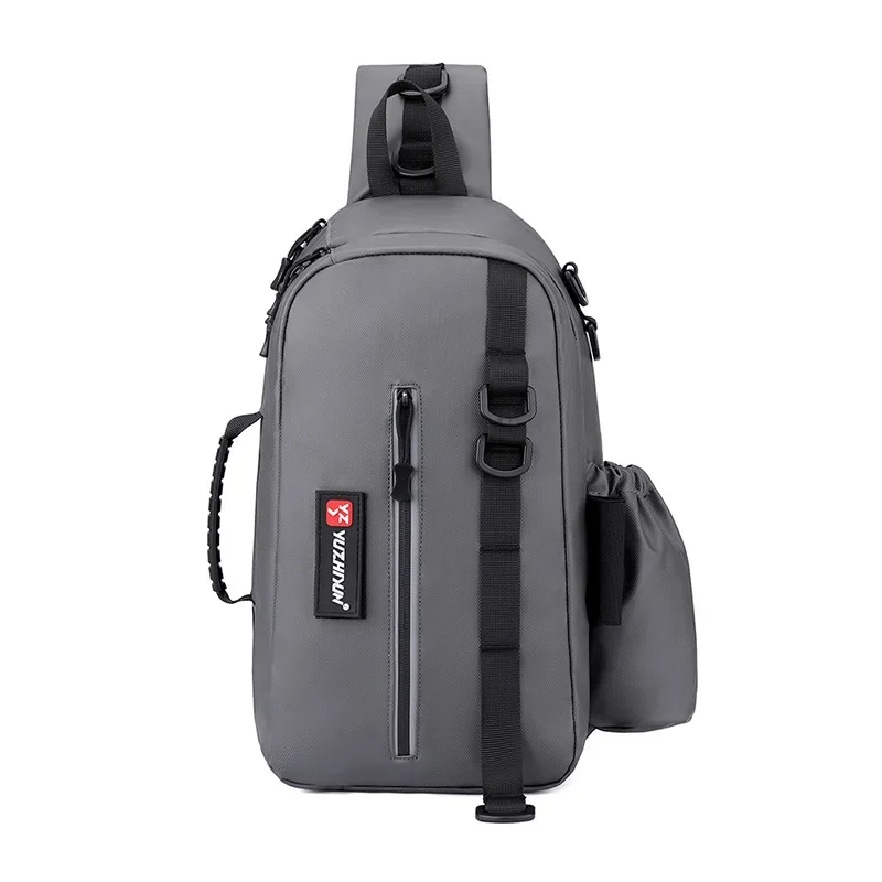 2024 Man Single Shoulder PVC Lure Bag Fishing Backpack Tackle Rod Bags Ourdoors Sports Supplies Box Gear Accessories Storage