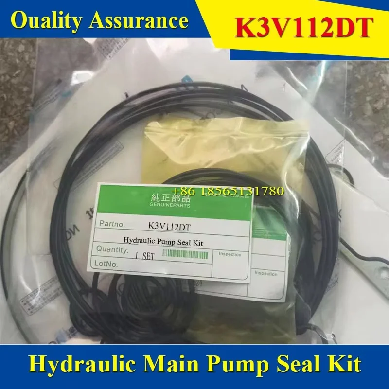 High Quality K3V112 K3V112DT Hydraulic Pump Seal Kit for Excavator K3V112DTP  Pump Service Kit