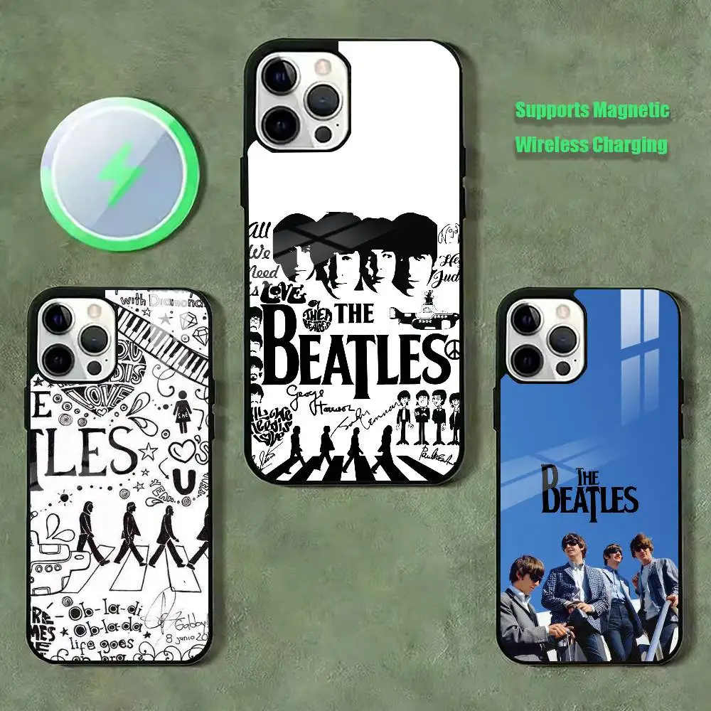 

Abbey Road The Beatles Phone Case For iPhone17,16,15,14,13,12,11 Plus,Pro Allows magnetic wireless charging