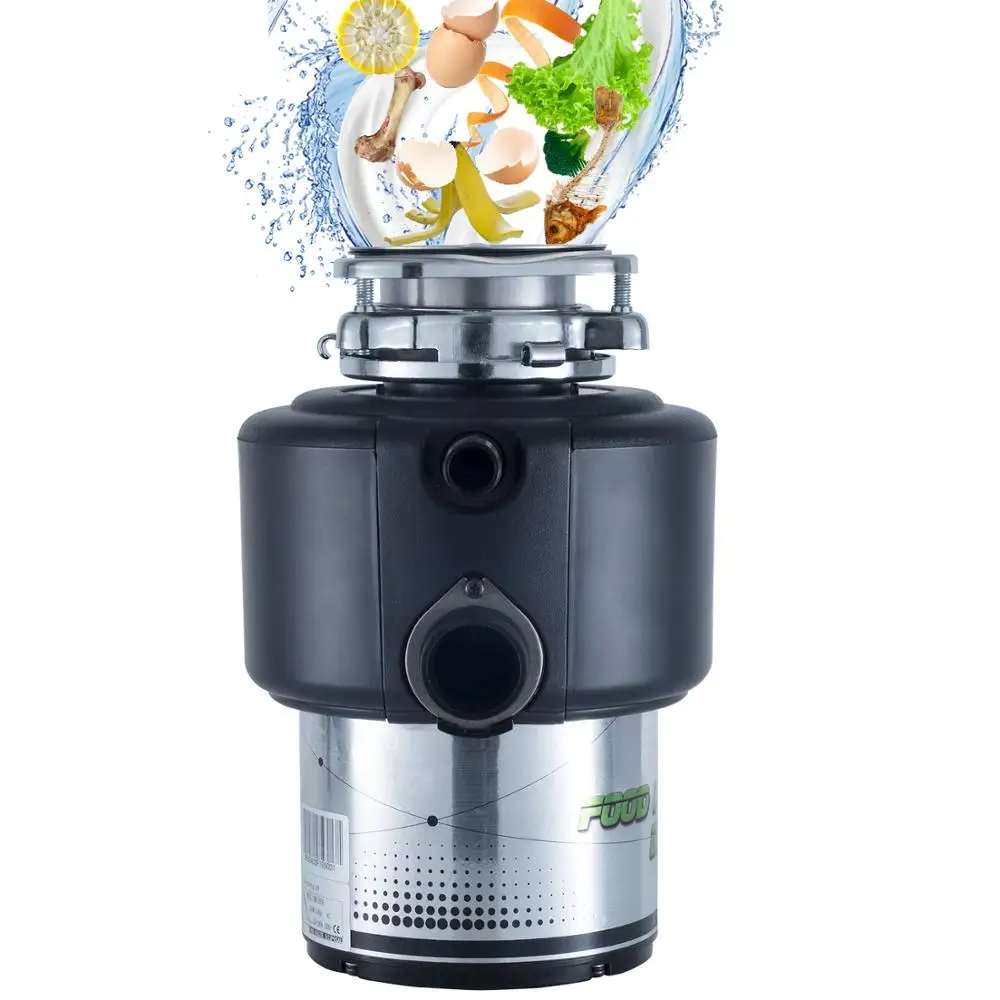 

Dengshang Low Noise 220V 110V 1/2HP Grind Stage 5 Food Waste Disposer Kitchen for Home Use