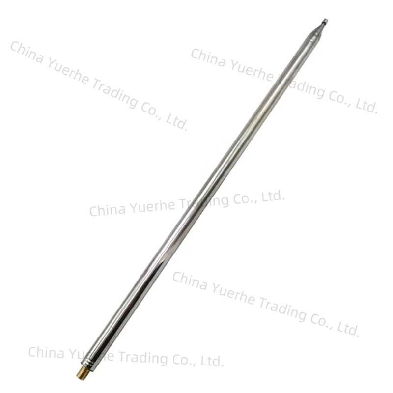 1Pcs 5.6M 201 Stainless Steel Whip Antenna Pull Rod For HF Radio Positive V Antenna GP Antenna DIY M10 Spare Parts Accessories