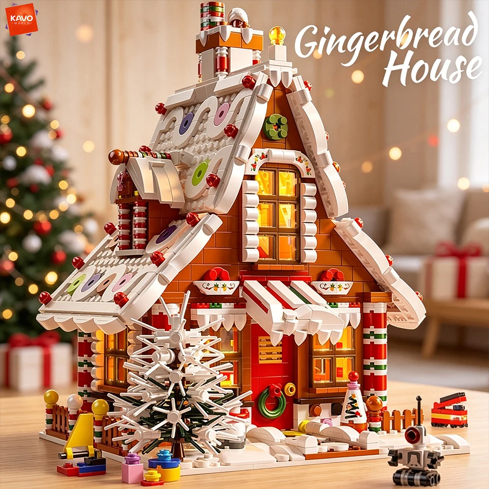 KAVOWORLD 1614PCS Christmas Gi - Home Fragrance Gingerbread recension och pris
