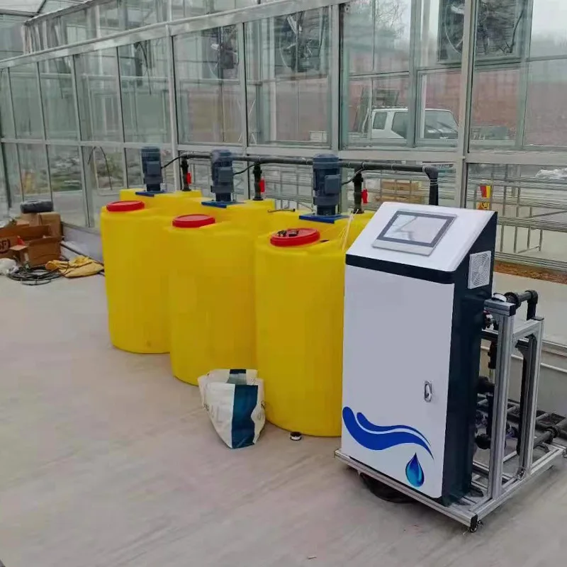 Smart irrigation water and fertilizer integrated machine, sprinkler irrigation drip irrigation fertilization water and fertilize