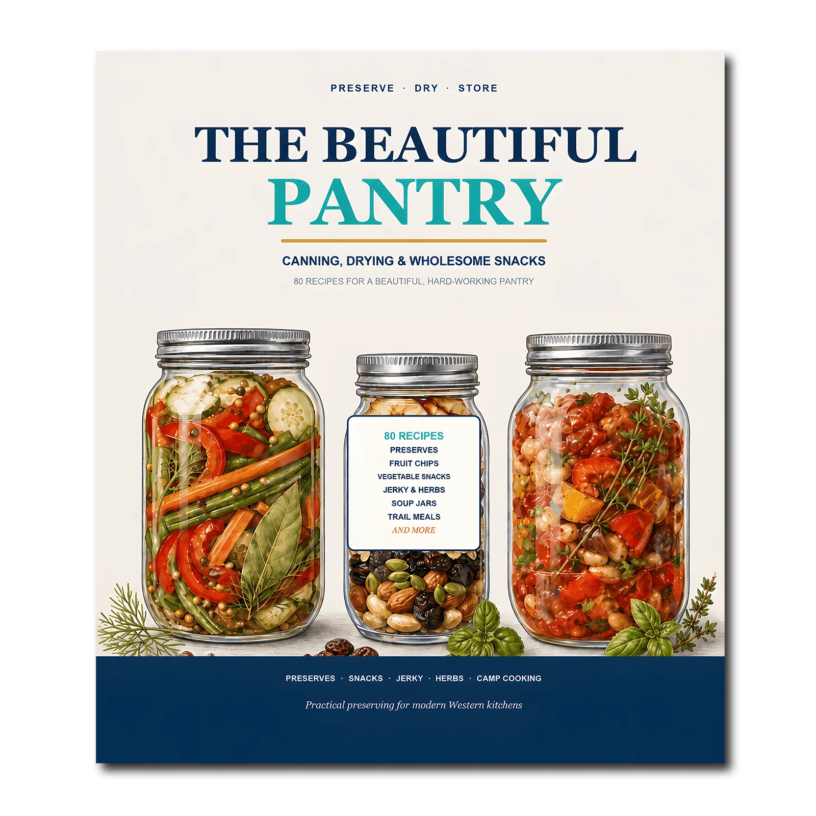 Food Snacks Recipes - The Beautiful Pantry, 80 Food Preservation