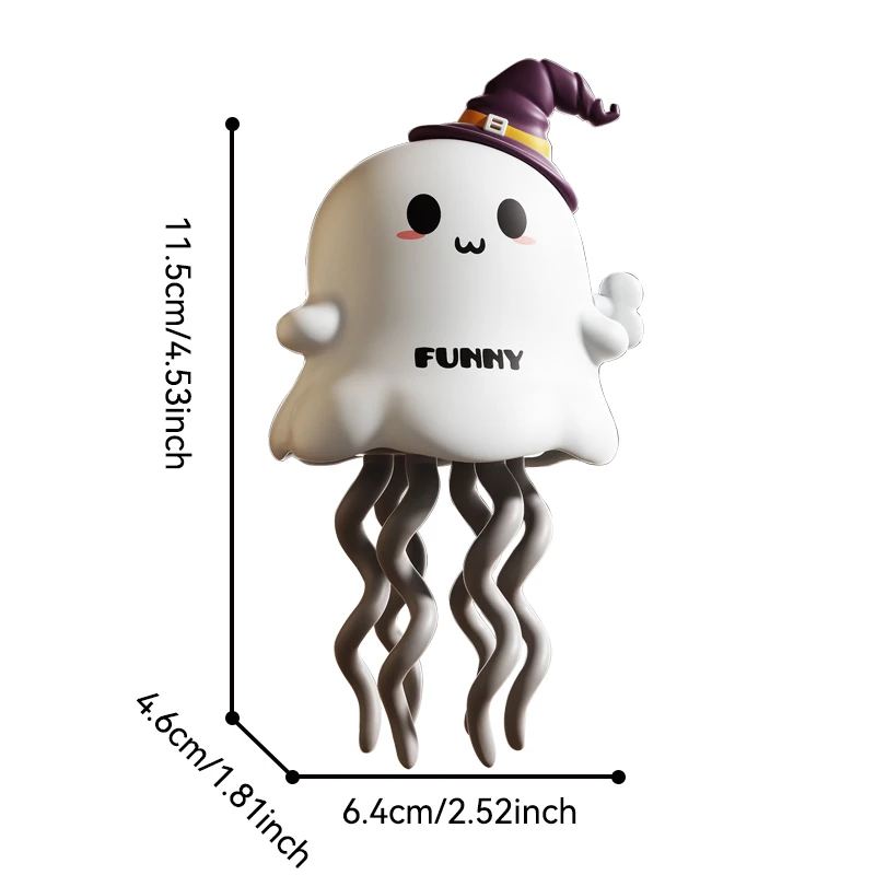 Danza magica Fantasma Pupazzo di neve Alce Zucca Gioco divertente Kid Fantasma Zucca Polpo Scherzo di Halloween Interazione Scherzo Giocattolo Regalo di Natale