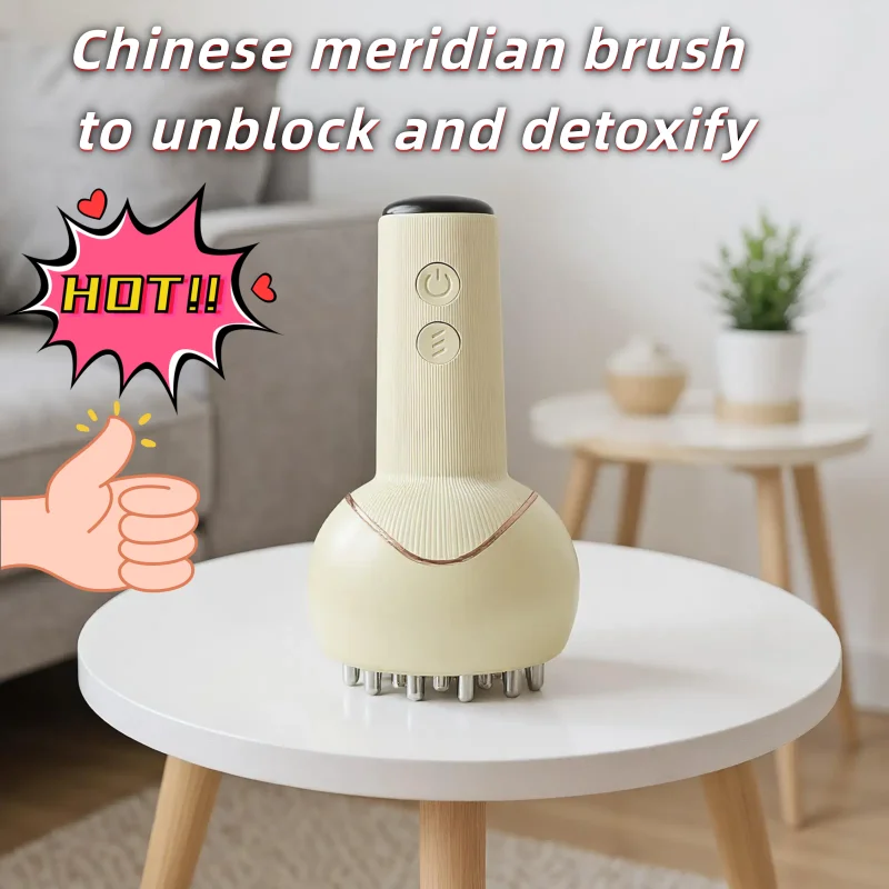 

Electric meridian brush for lumbar disc prolapse and back meridian brush for traditional Chinese medicine physiotherapy
