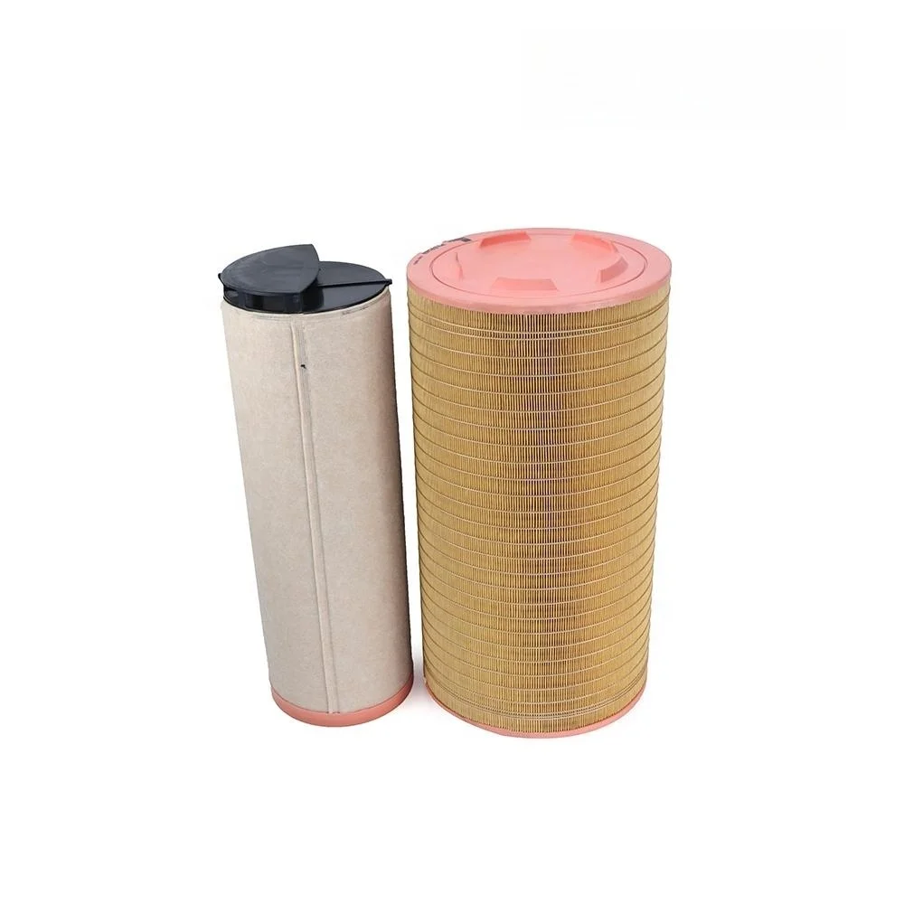 For Af26401 P6450570 P782106 P782109 245-3818 245-3819 Excavator Engine Air Filter A-8649-s