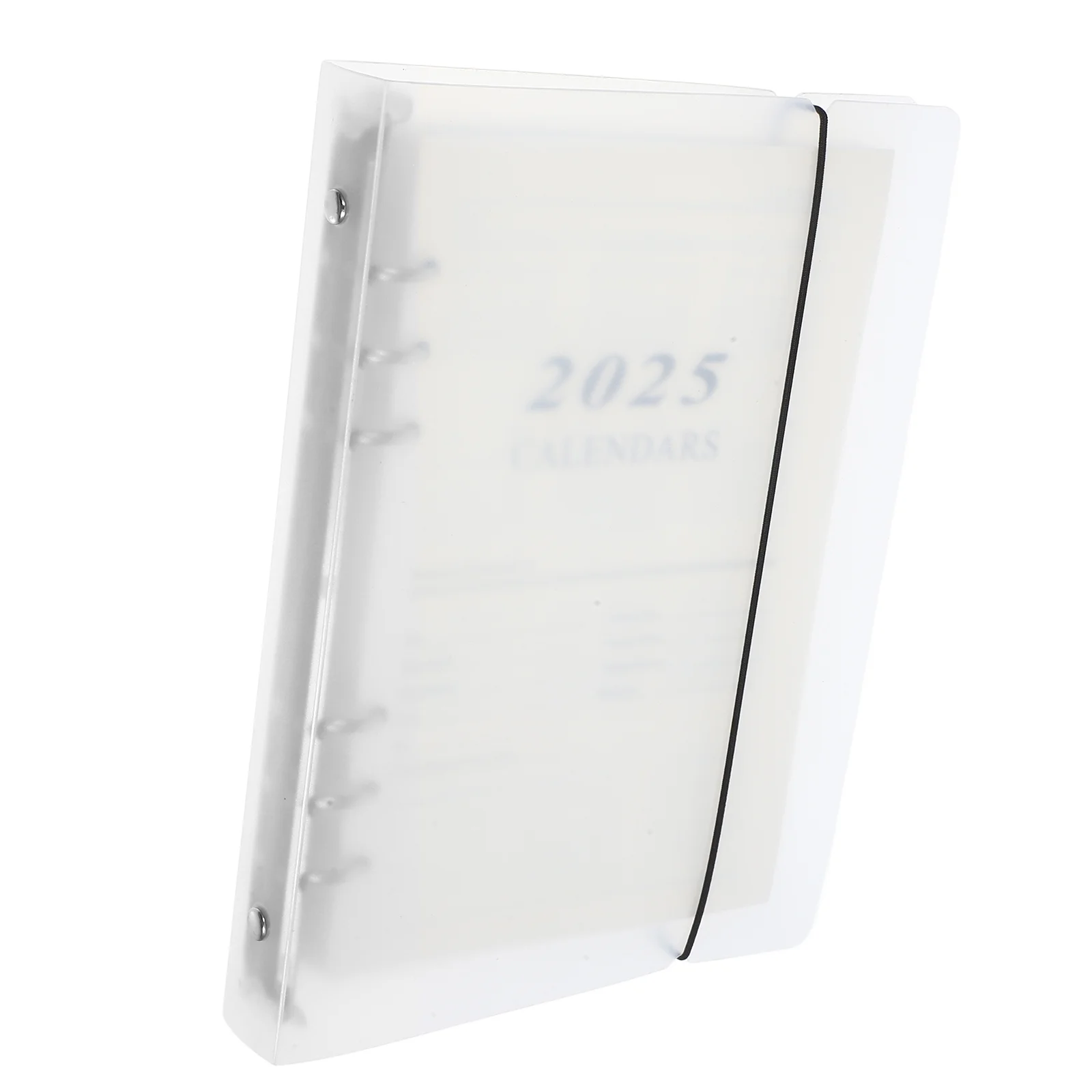 2025 Monthly Planner Appointment Book Loose-leaf Notebook Convenient Academic Frosted to Dos List Notepad