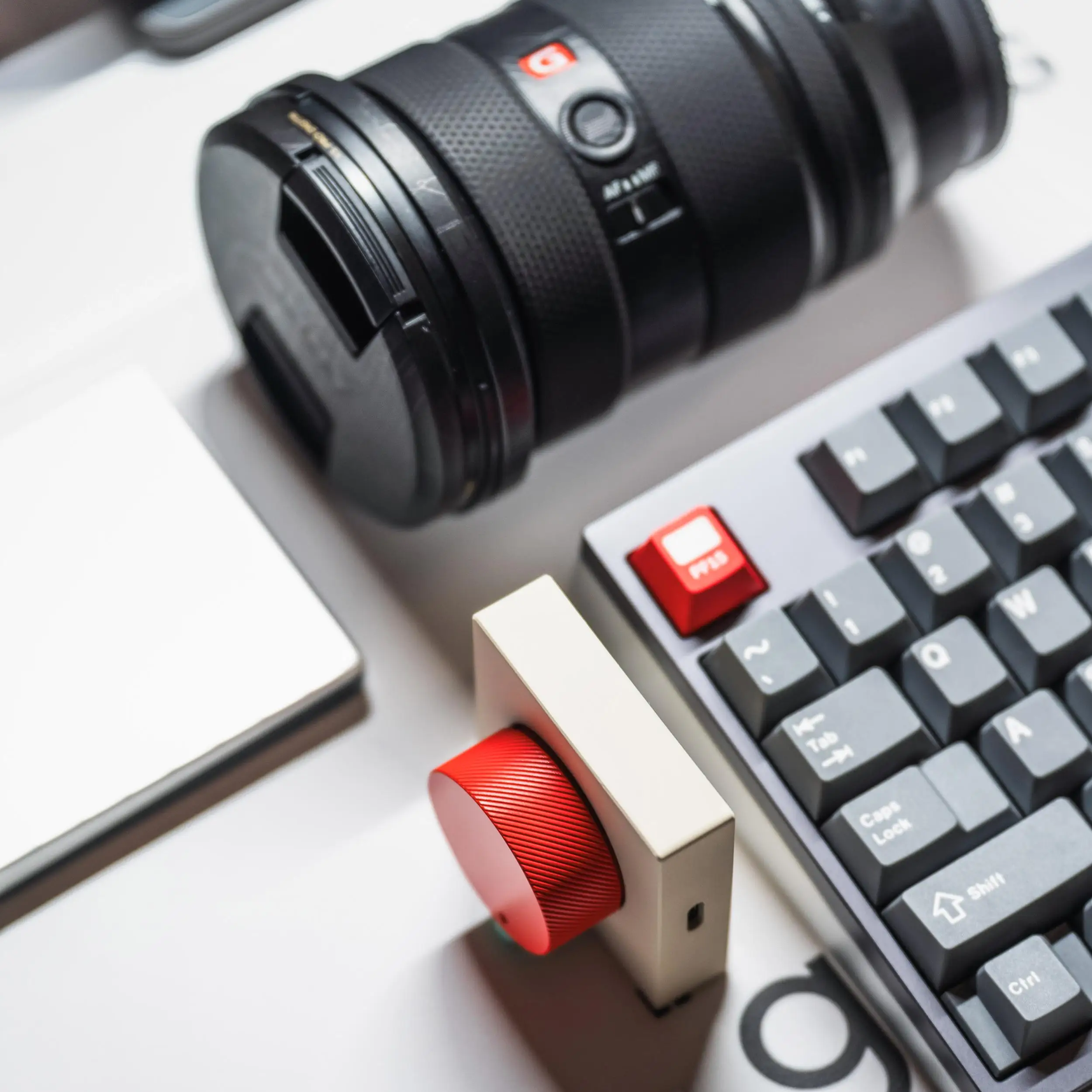 CNC Desktop Knob ANTICATER Bluetooth Wireless Aluminum Mini Knob Volume Customized Keypad Accessories Computer Gamer Gifts