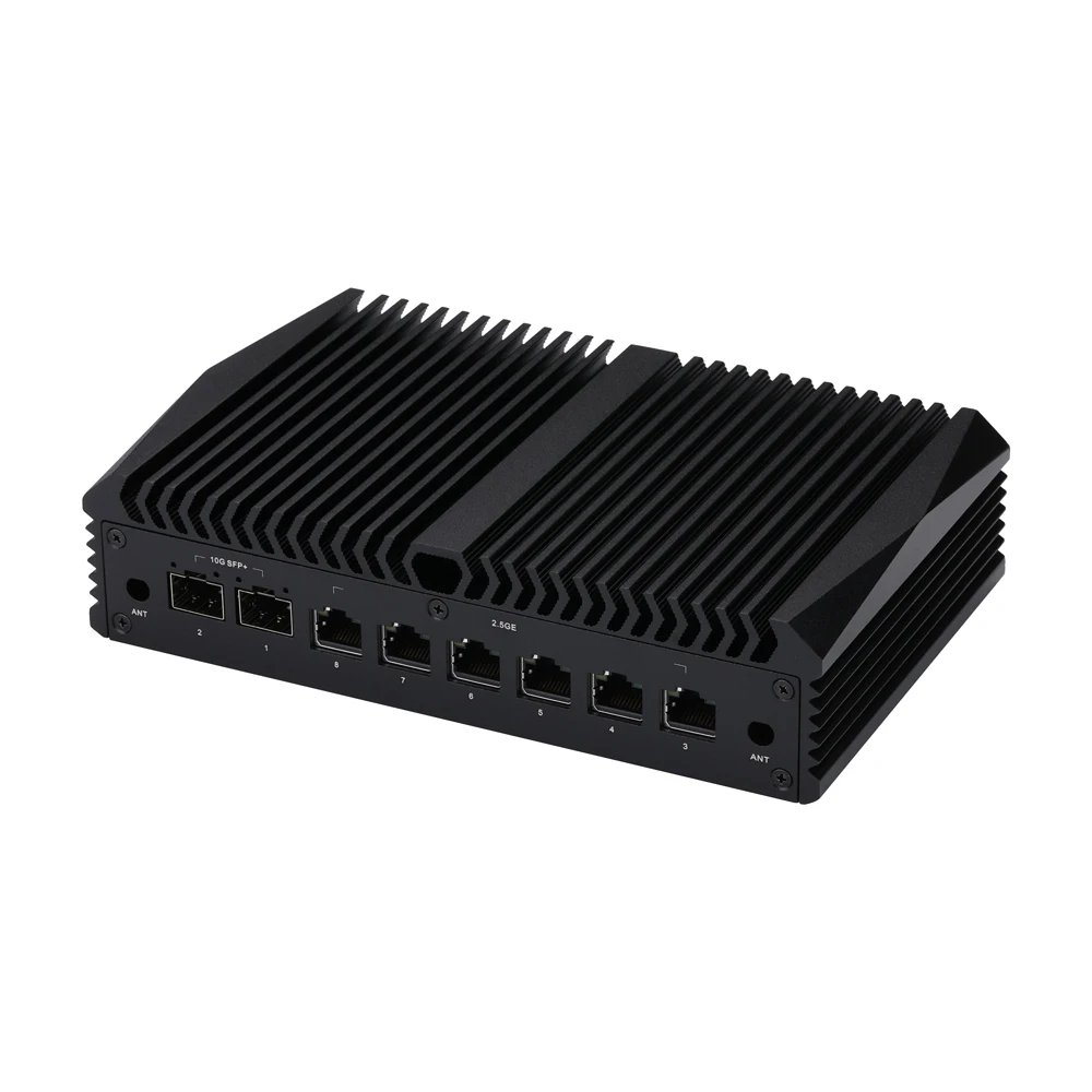 Q30900SE 2*JL82599ES SFP+,6*I226 LAN Qotom Firewall Gateway Router Computer Core I3 10110U Dual Core