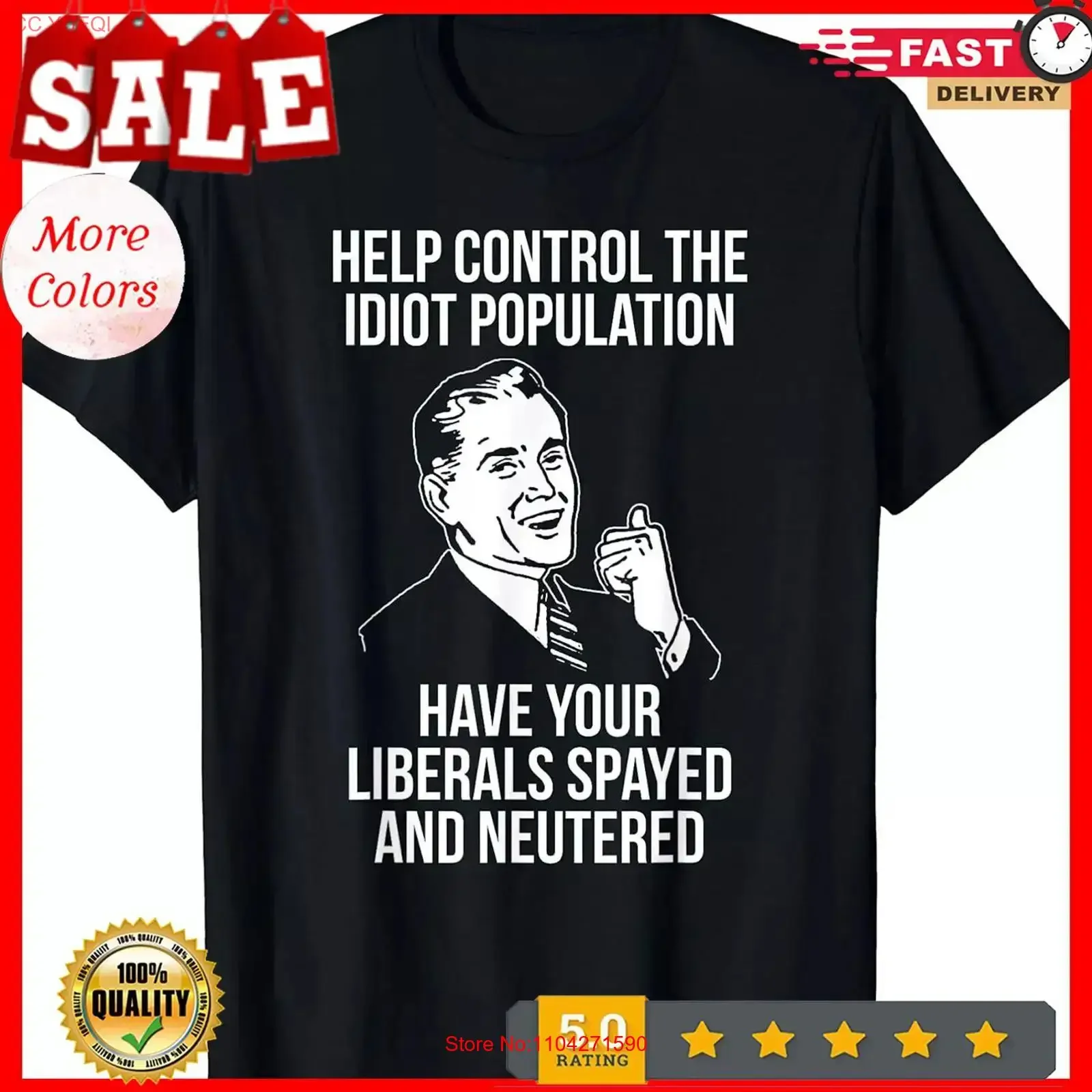 Funny Anti Democrat Liberal SJW Socialist Spayed Neutered T Shirt vintage Washed Top For Everyday Wear Versatile Slightly